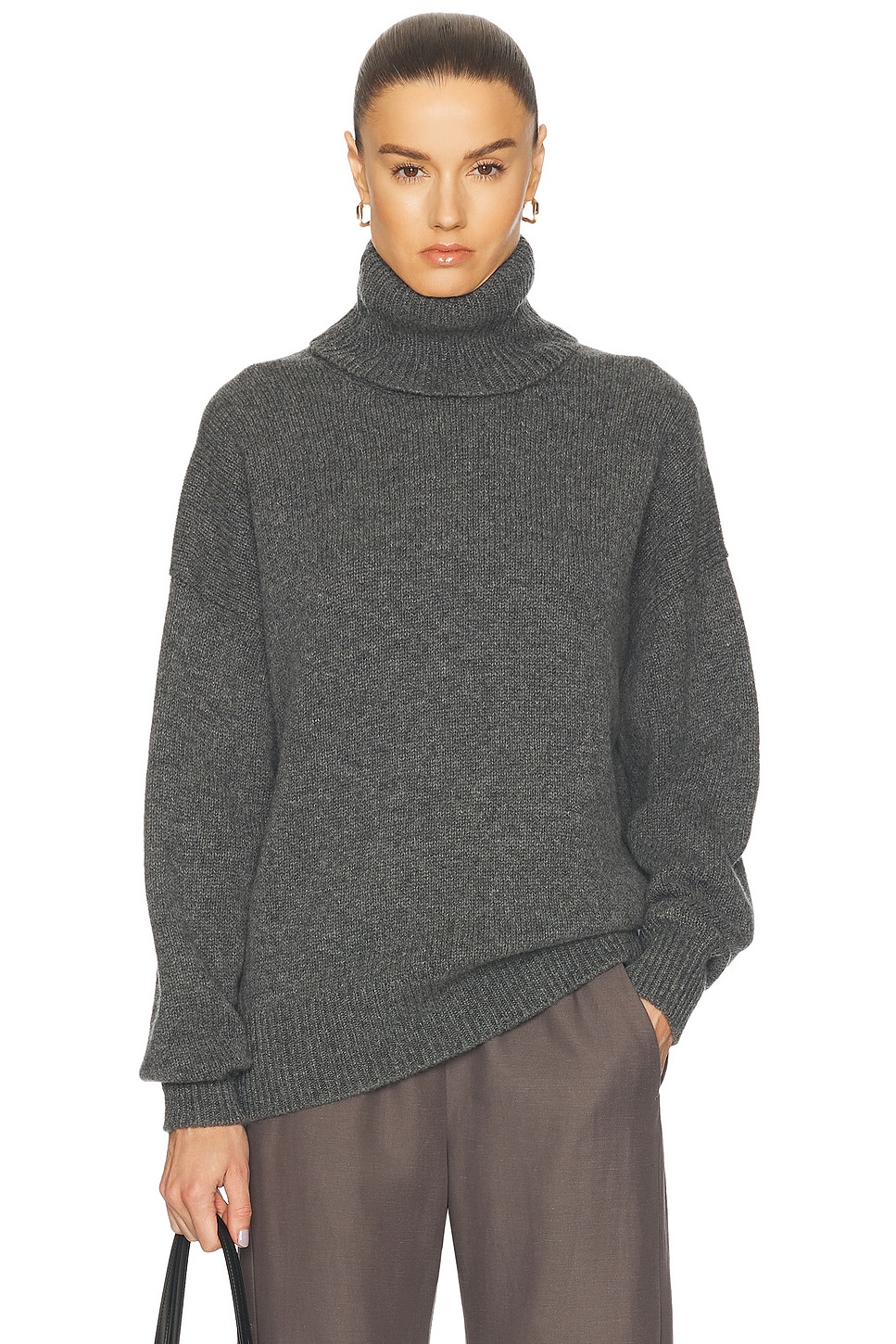 Balla Rollneck Sweater in Grey