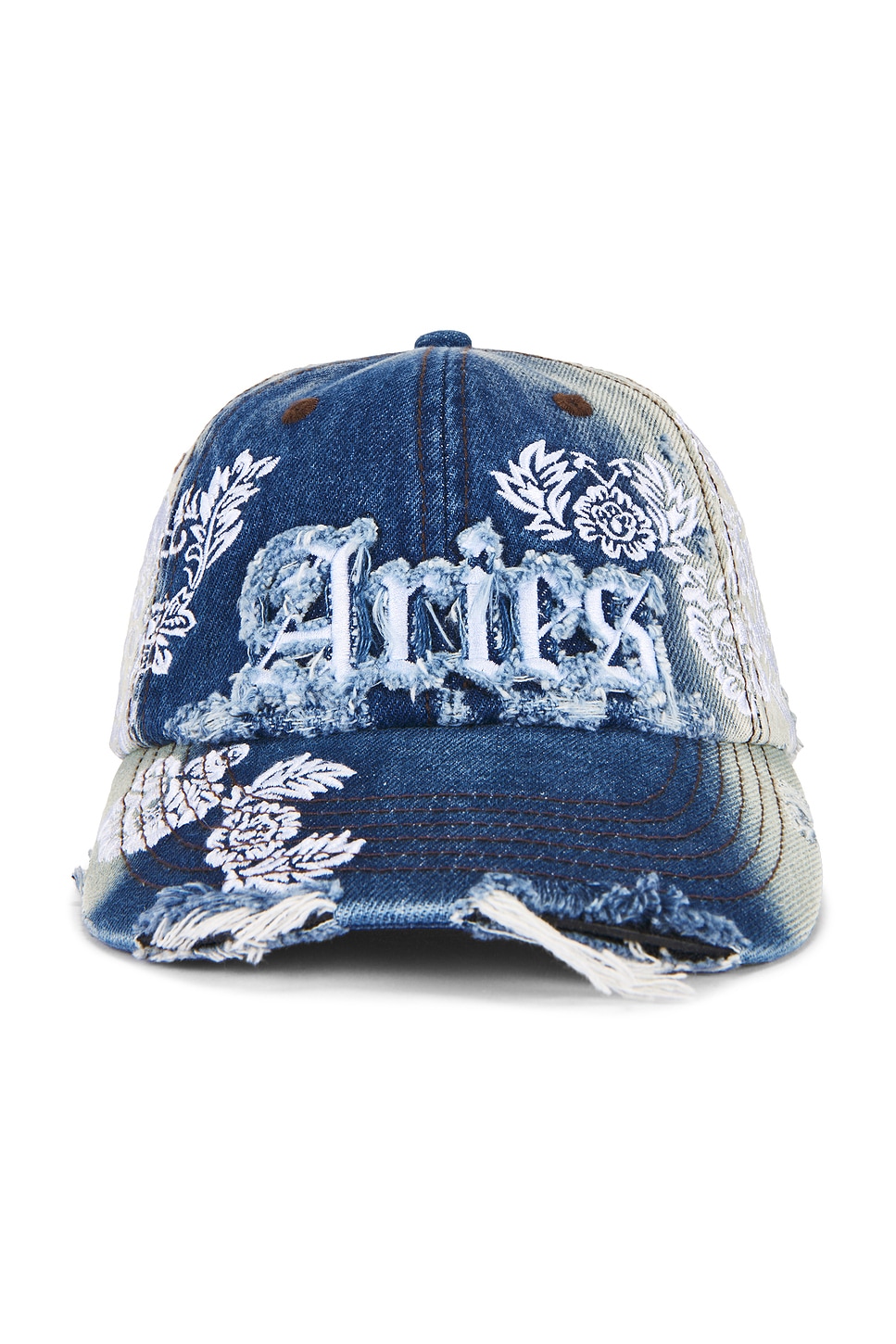 Destroyed Lace Cap in Blue