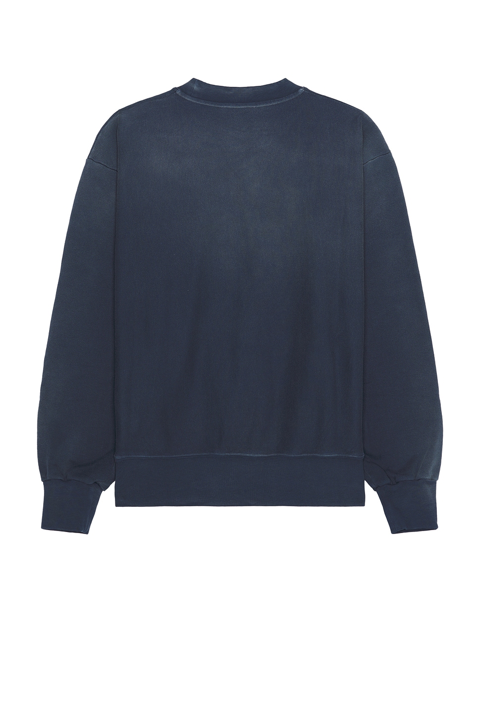 Shop Aries Aged  And Destroy Diamante Sweatshirt In Navy