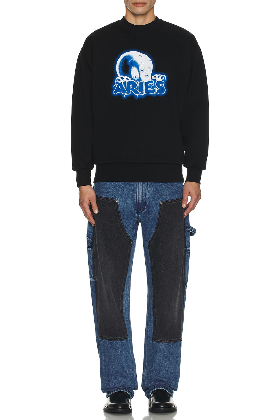 Image 1 of Aries Kasper Sweater in Black