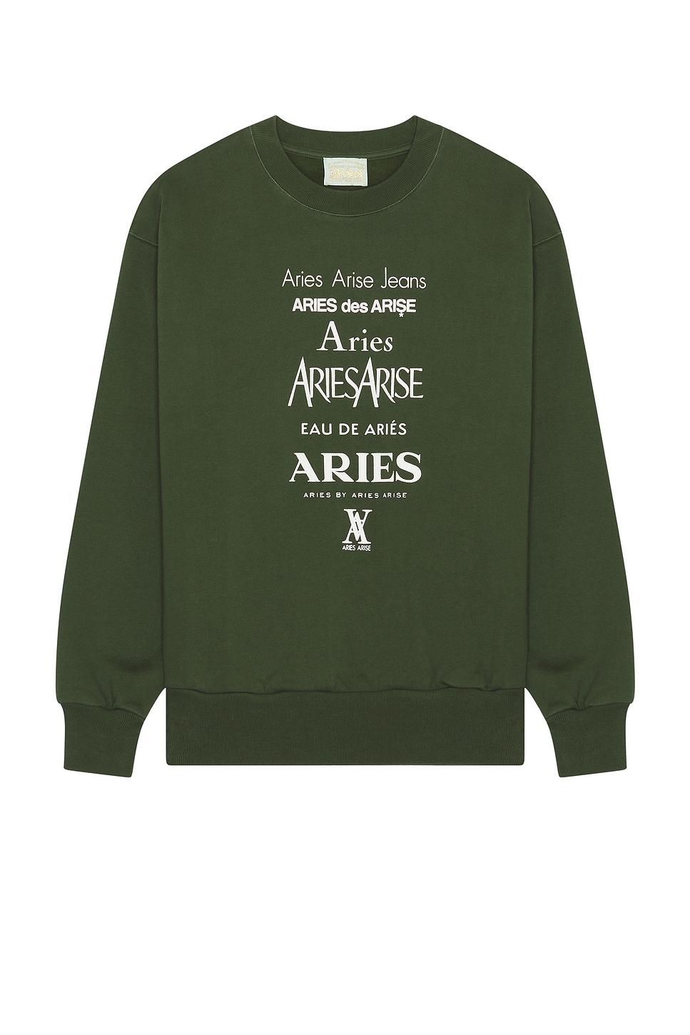 Perfume Sweatshirt in Dark Green