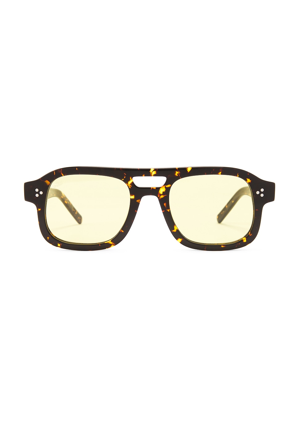 Shop Akila Dillinger Sunglasses In Tortoise & Yellow