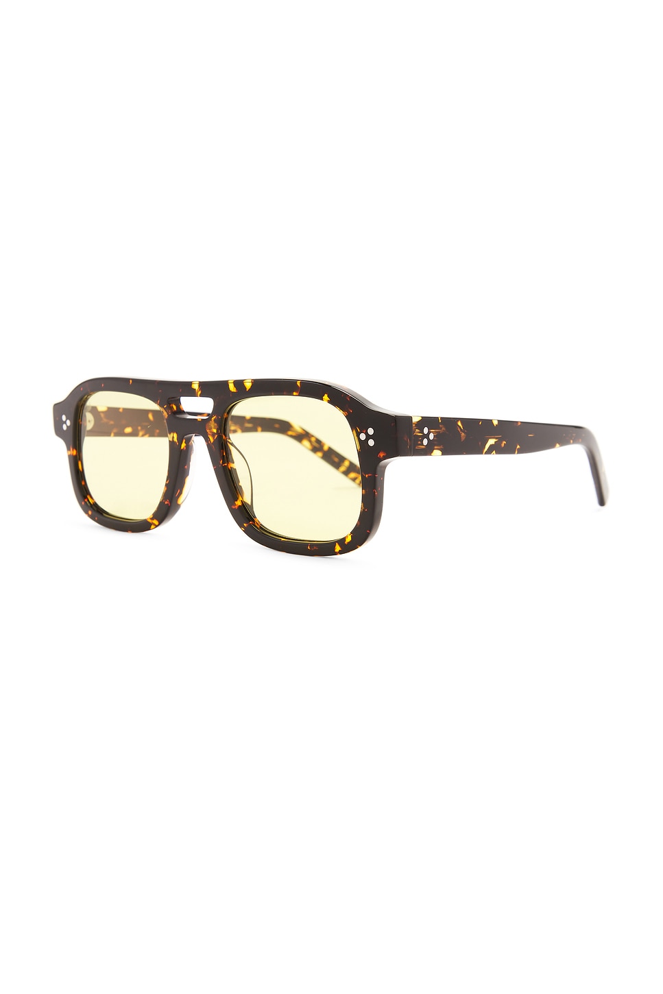 Shop Akila Dillinger Sunglasses In Tortoise & Yellow