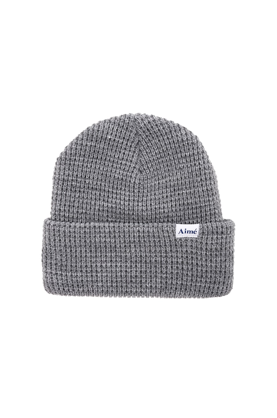 Image 1 of Aime Leon Dore Waffle Stitch Beanie in Grey
