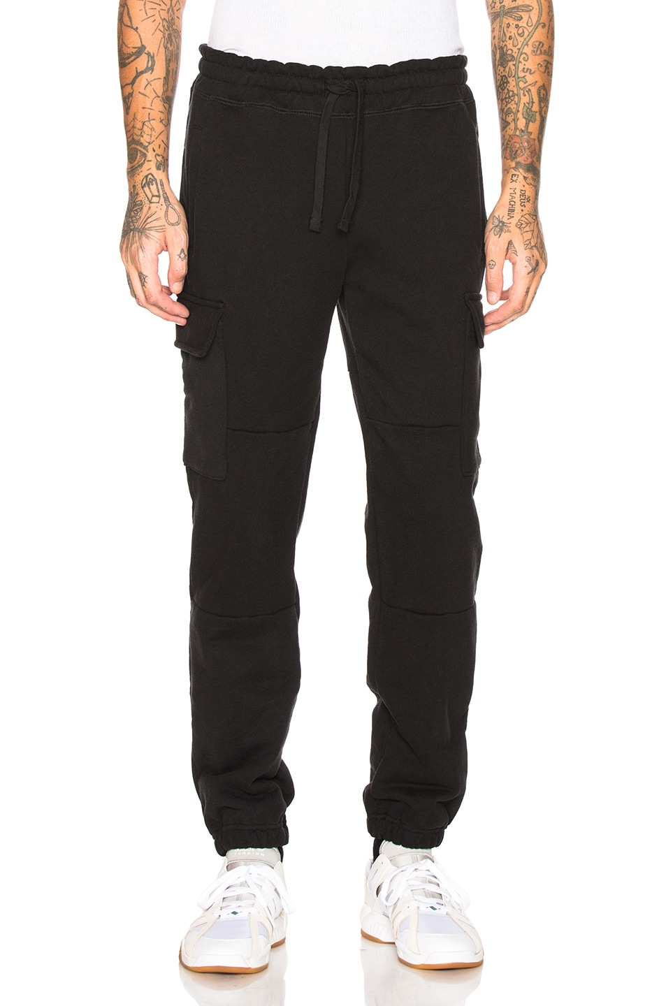 Image 1 of Aime Leon Dore Terry Cargo Pant in Black