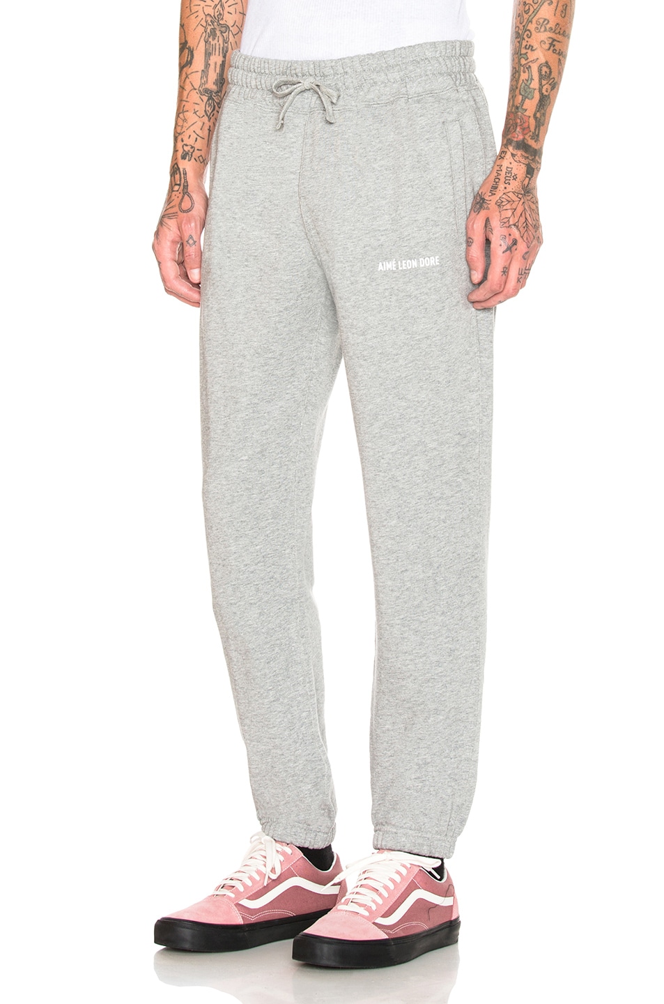 Image 1 of Aime Leon Dore Logo Camper Pant in Grey Mix