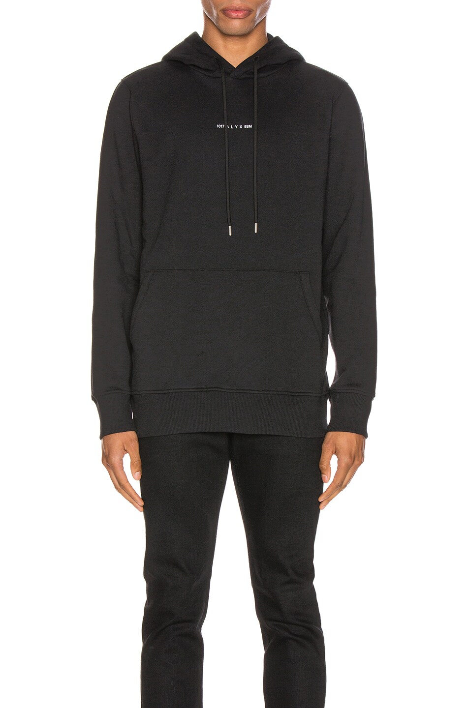 Image 1 of 1017 ALYX 9SM Visual Hooded Sweatshirt in Black