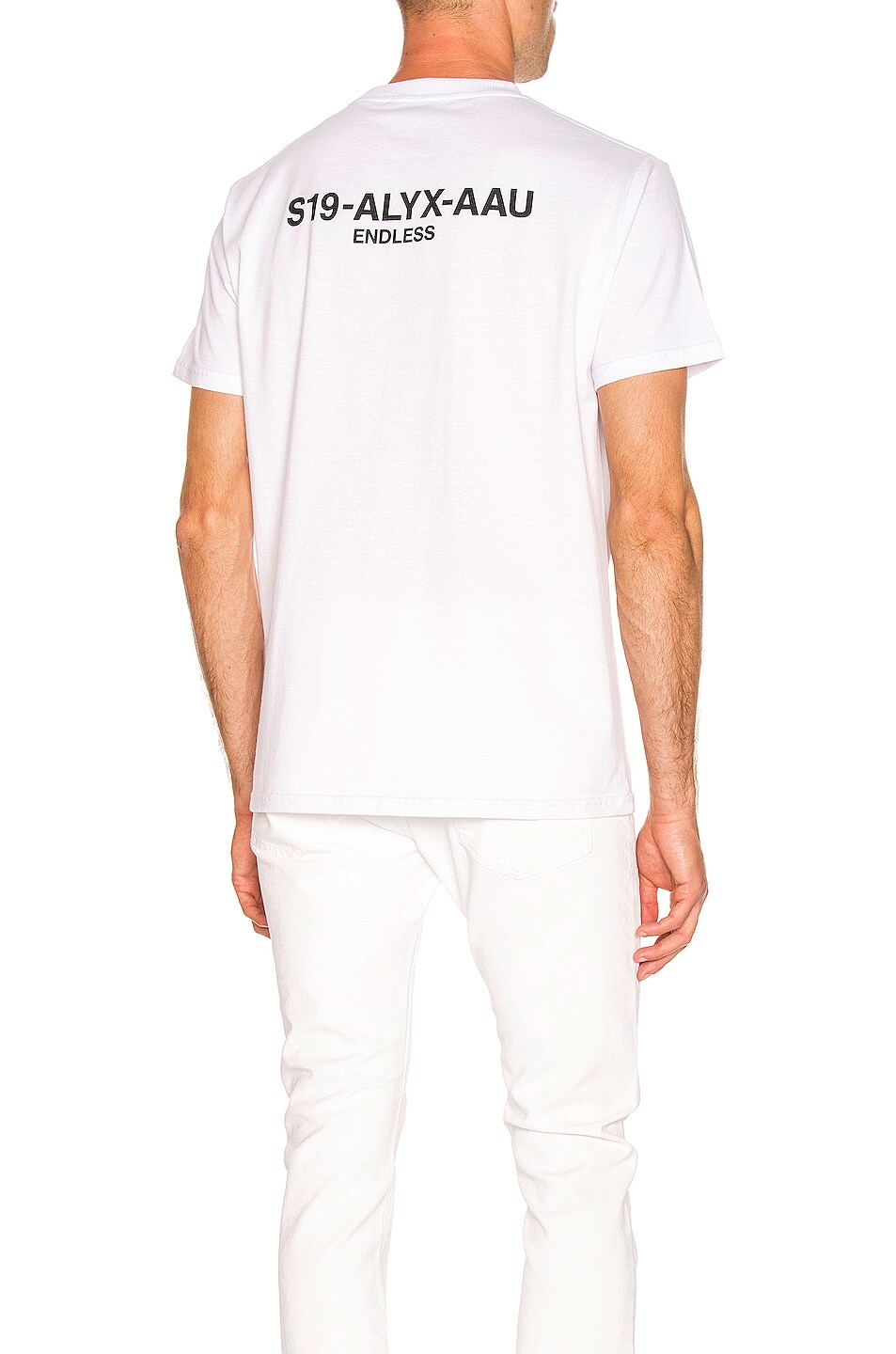 Image 1 of 1017 ALYX 9SM Collection Code Tee in White