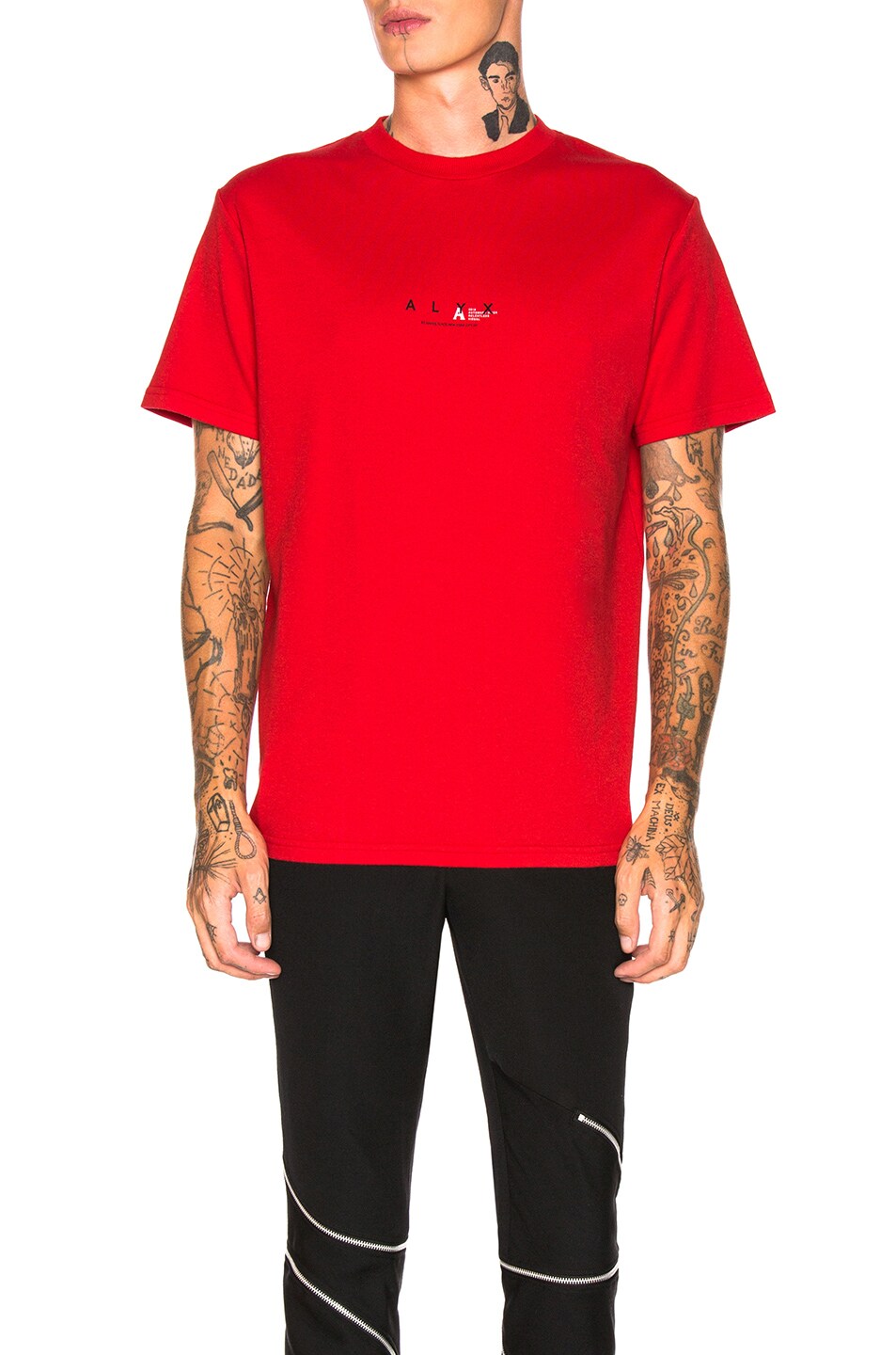 Image 1 of 1017 ALYX 9SM Logo Tee in Red