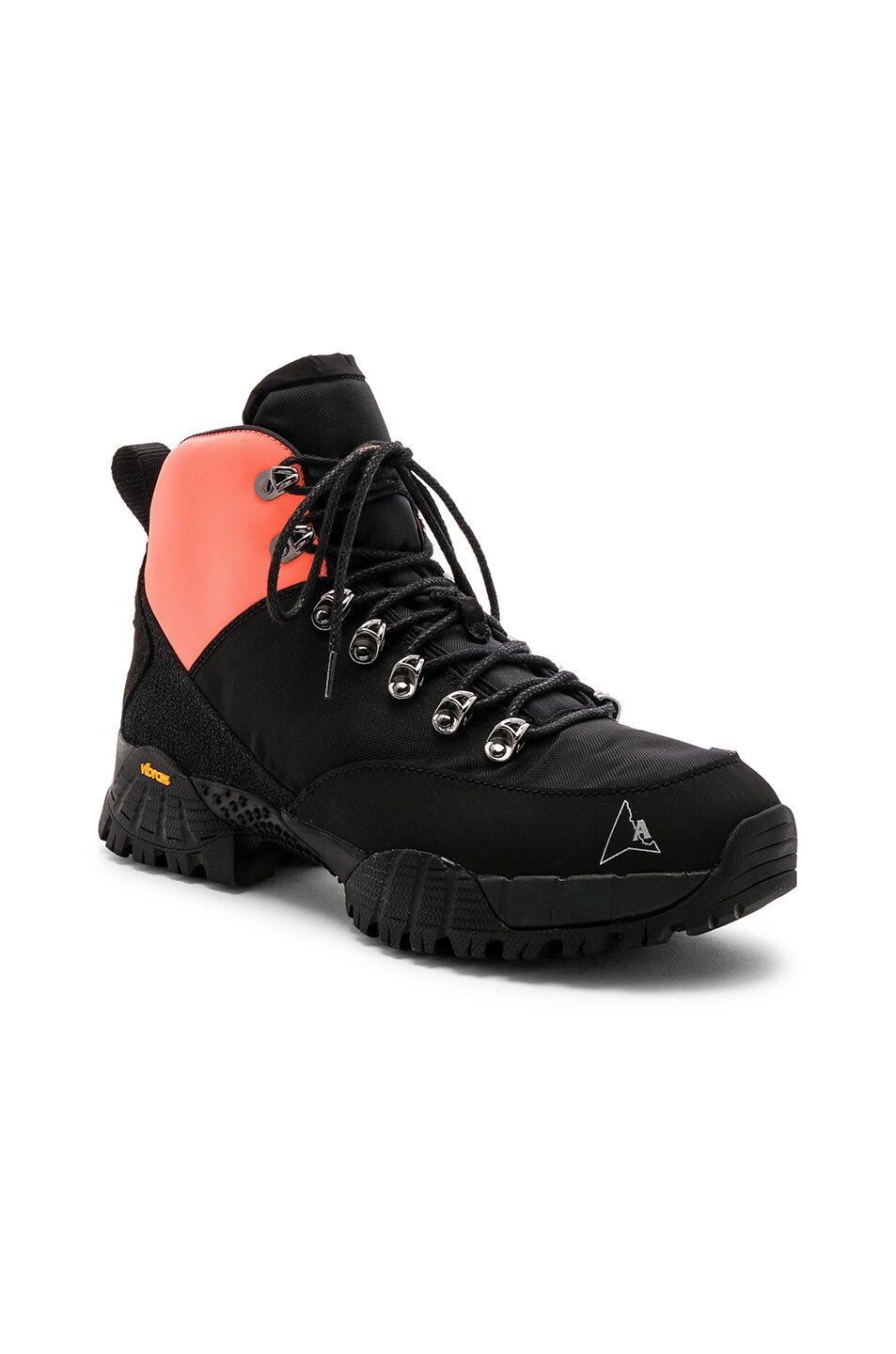 Image 1 of 1017 ALYX 9SM Lace Up Hiking Boot in Black & Orange