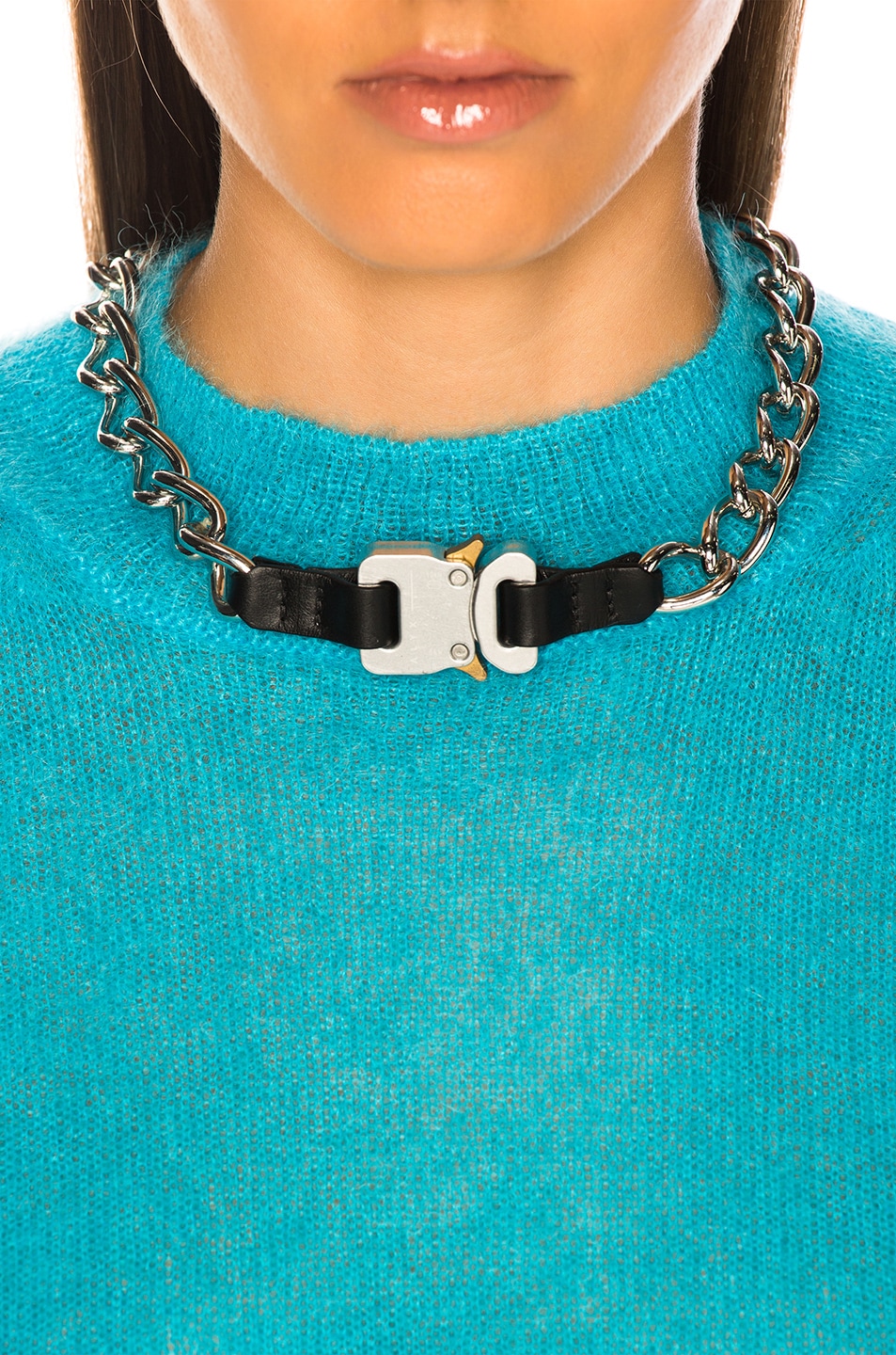 1017 ALYX 9SM Chainlink Necklace in Silver | FWRD