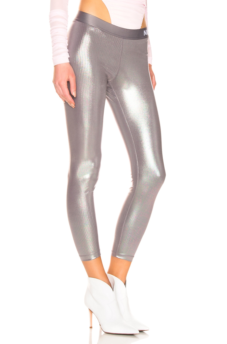 nike silver leggings