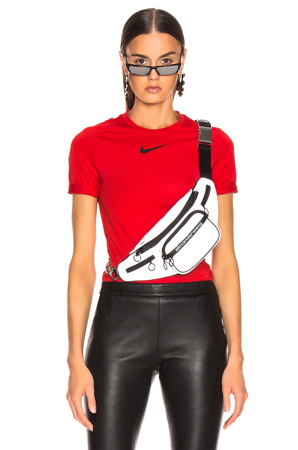 Image 1 of 1017 ALYX 9SM x Nike Short Sleeve Laser Tee in Red