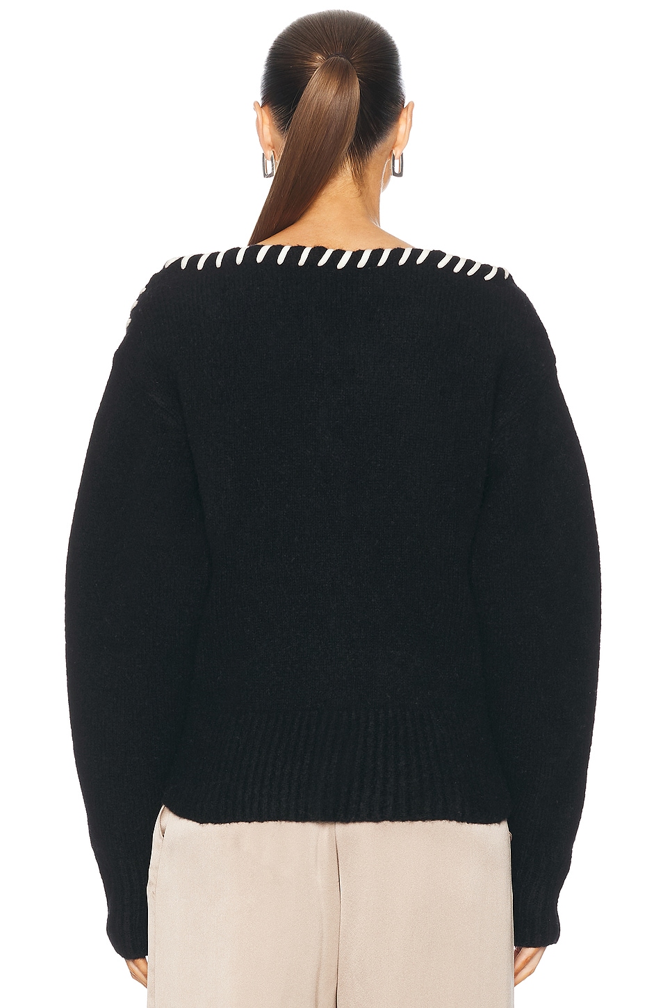 Whip Stitch Sweater - Thumbnail 3