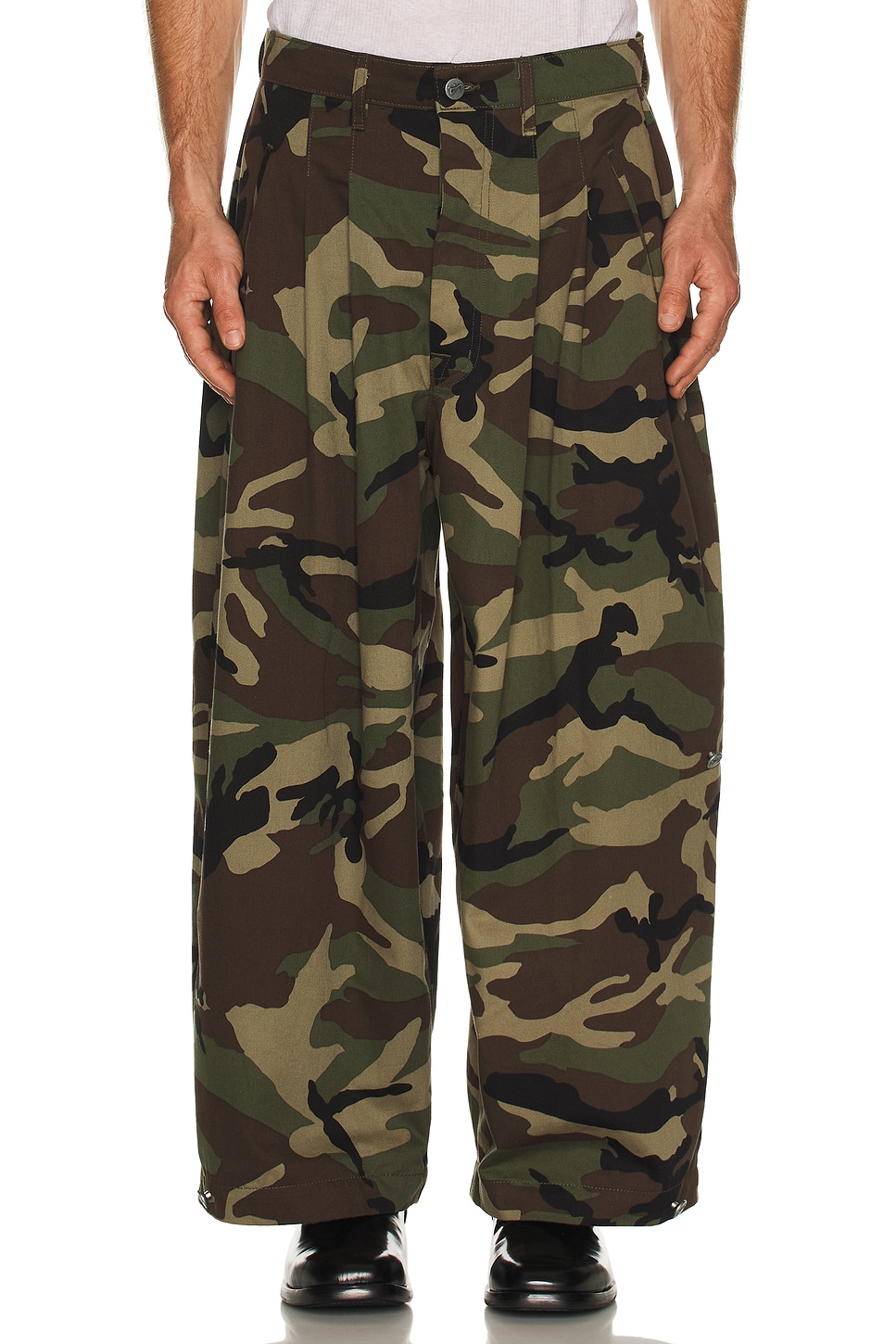 Art Community Triptych Japanese Wide Leg Pant In Multi