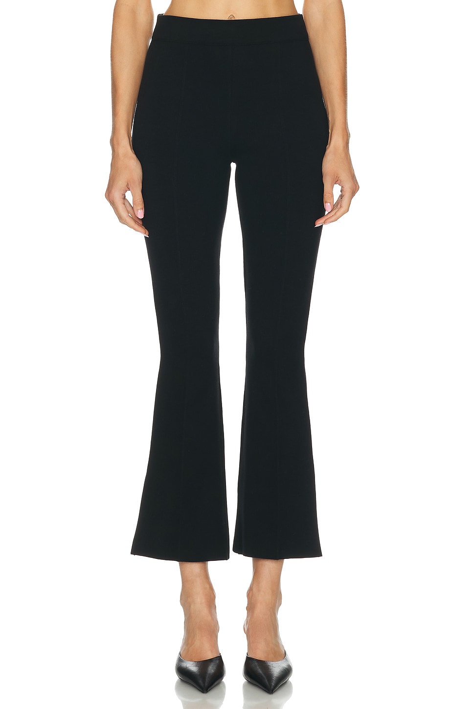 Image 1 of Amiya Legacy Kick Flare Pant in Black