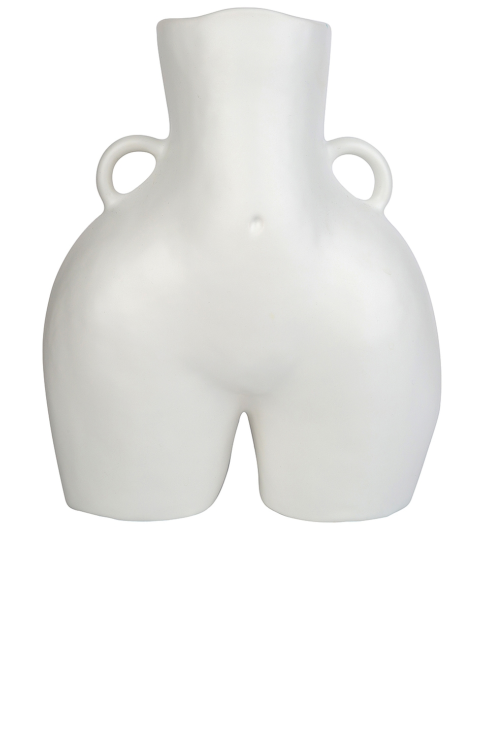 Image 1 of Anissa Kermiche Love Handles Vase in White Matte