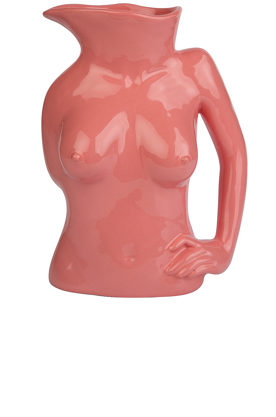 Image 1 of Anissa Kermiche Jugs Jug in Rose Pink Shiny