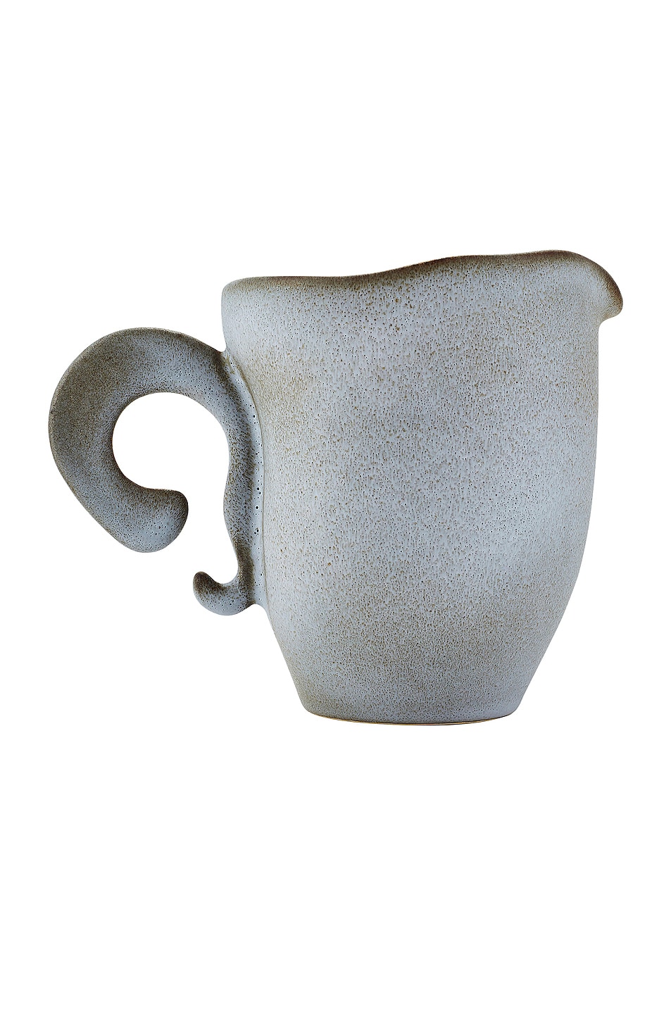 Image 1 of Anissa Kermiche Spill-the-tea Jug in Matte Freckled Grey