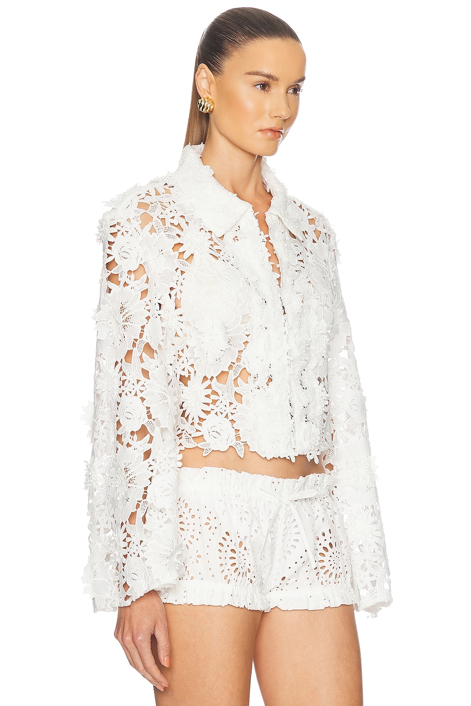 Aknvas Audrey Jacket In White