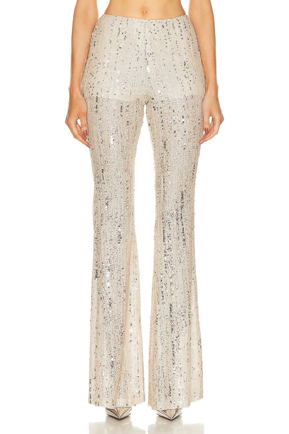Image 1 of AKNVAS Lennon Pant in Opal Sand