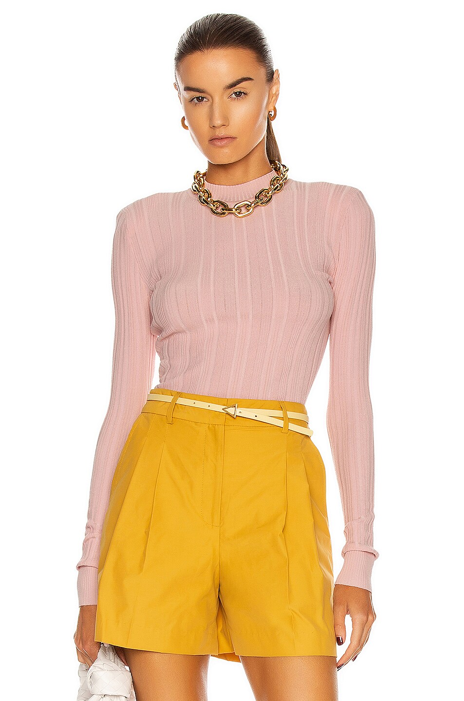 Image 1 of AKNVAS Casey Top in Lite Pink