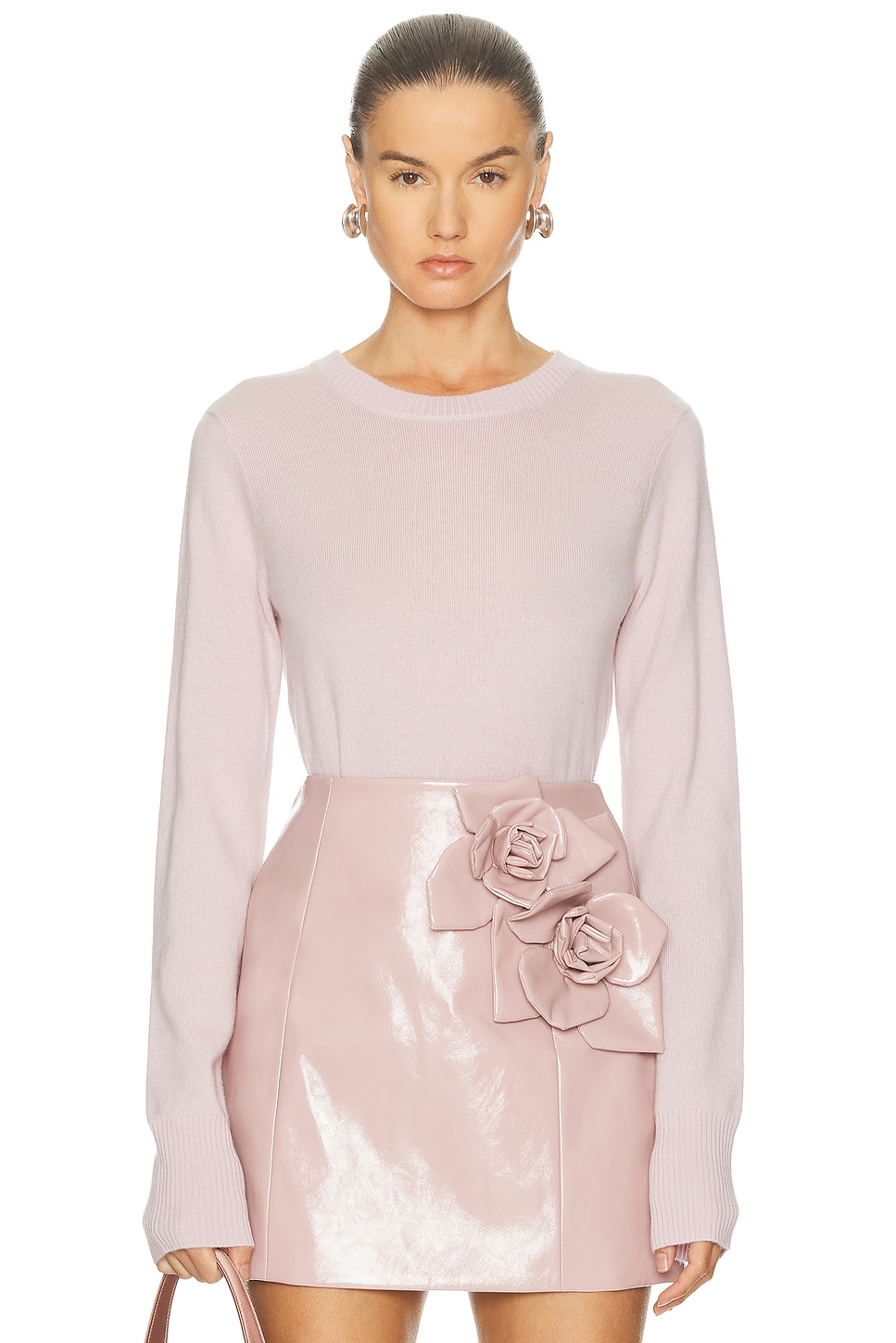Aknvas Caja Knit Top In Pink