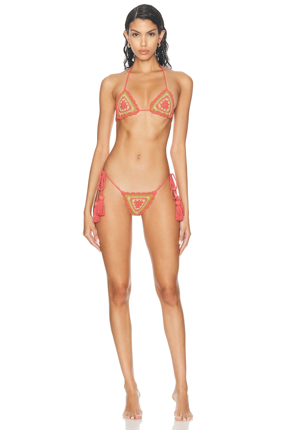 Baia Bikini Set in Pink