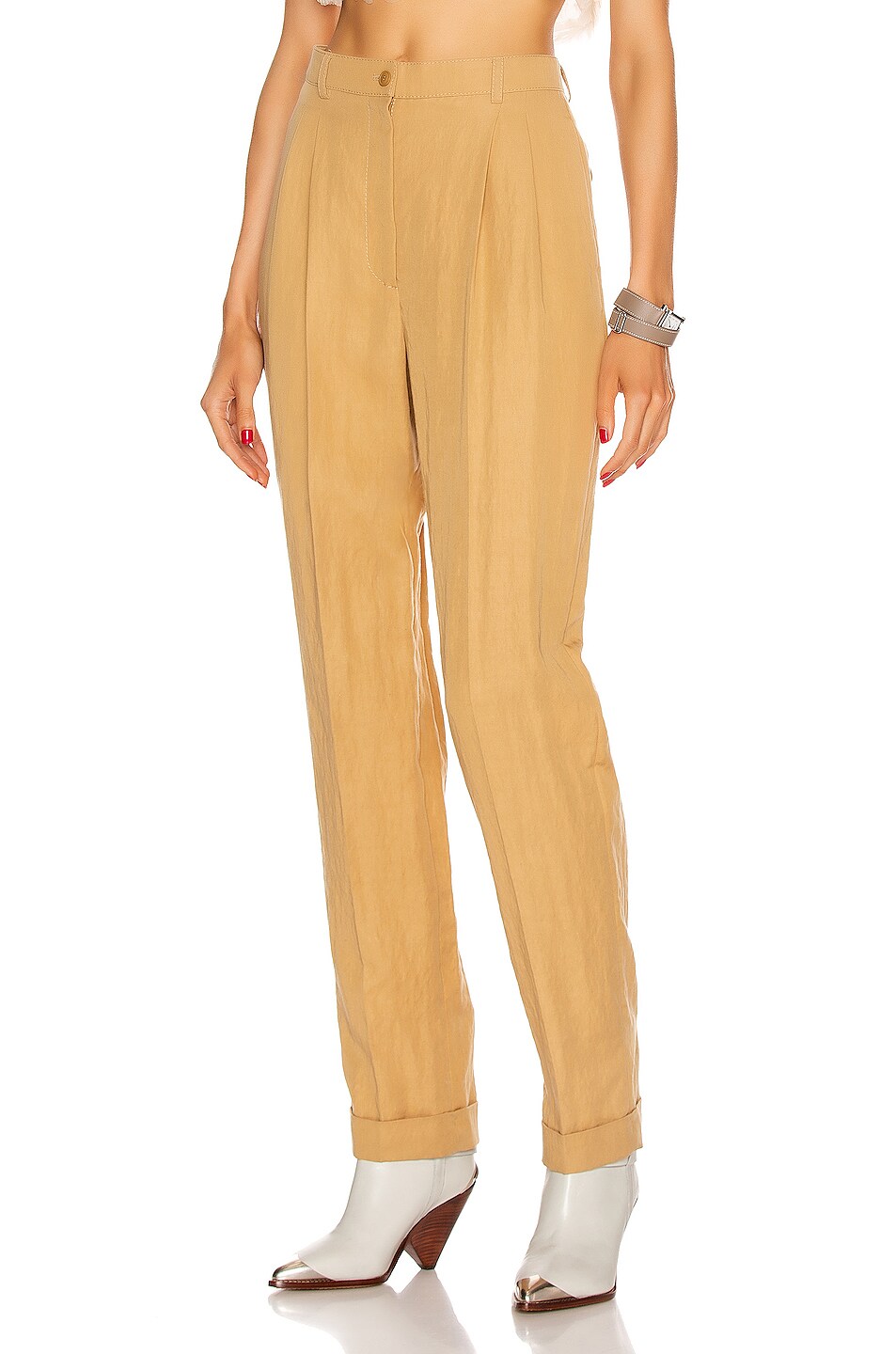 Image 1 of ALBERTA FERRETTI Tailored Pant in Beige