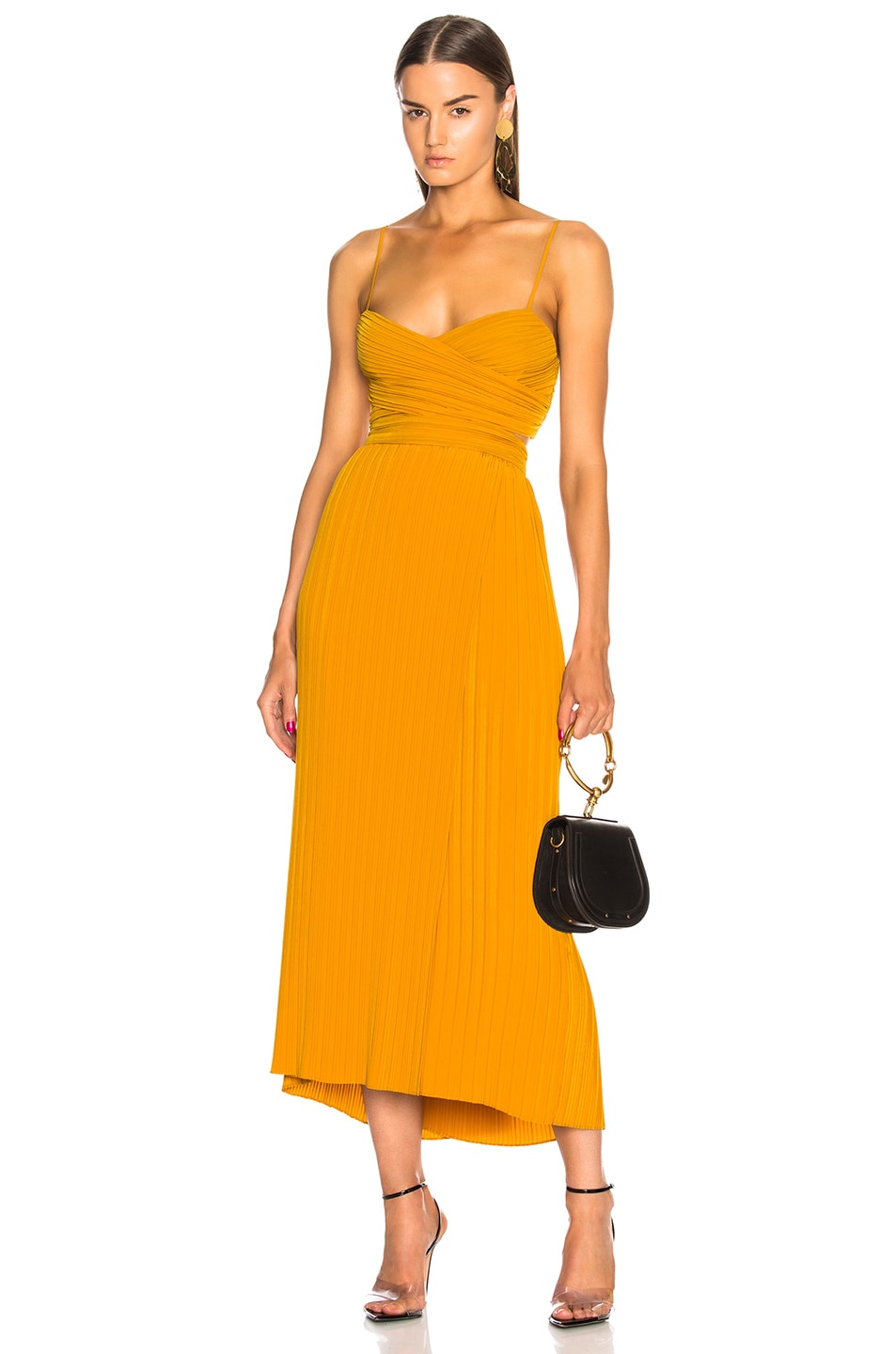 Image 1 of A.L.C. Sienna Dress in Marigold
