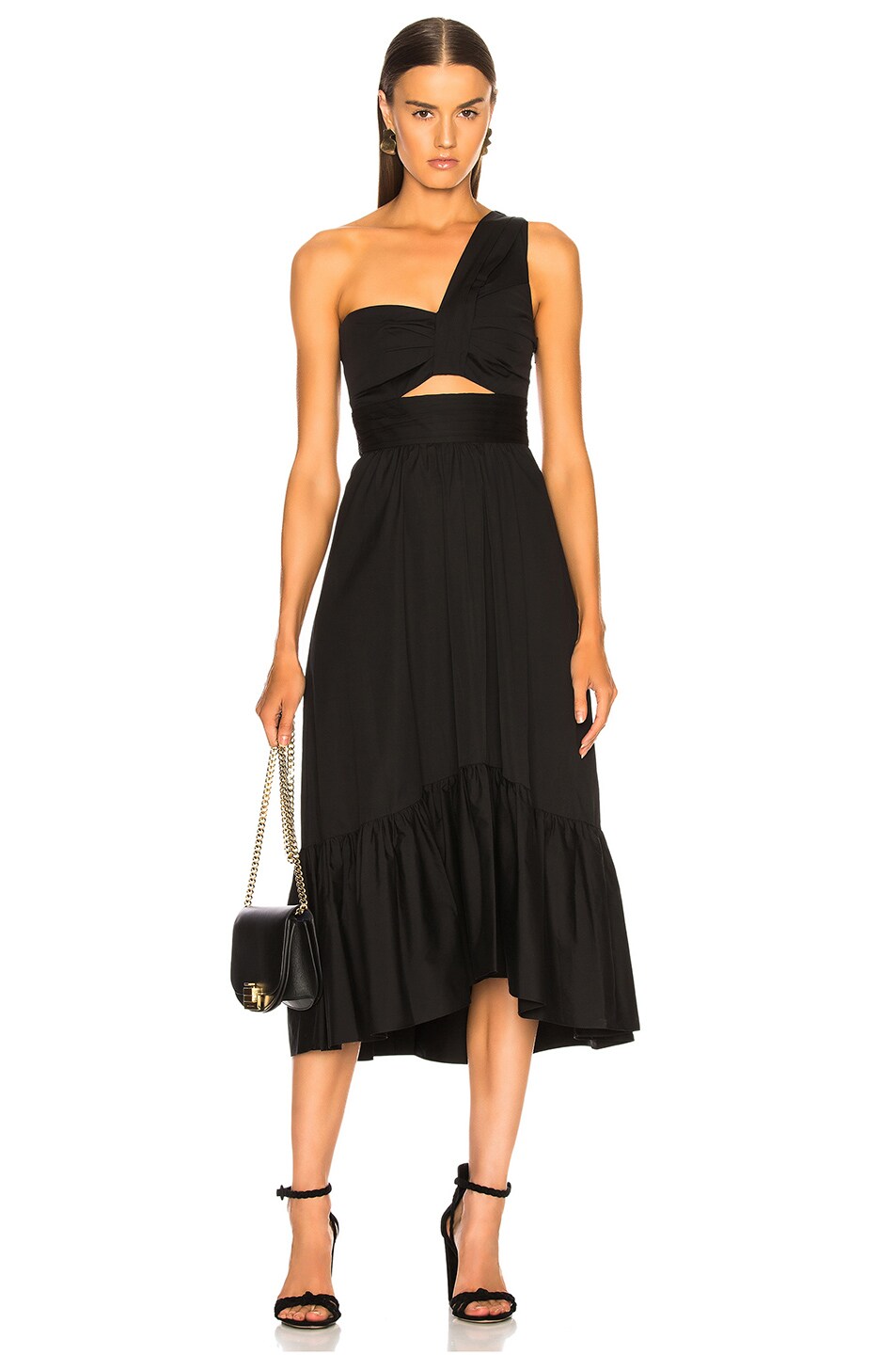 Image 1 of A.L.C. Athens Dress in Black
