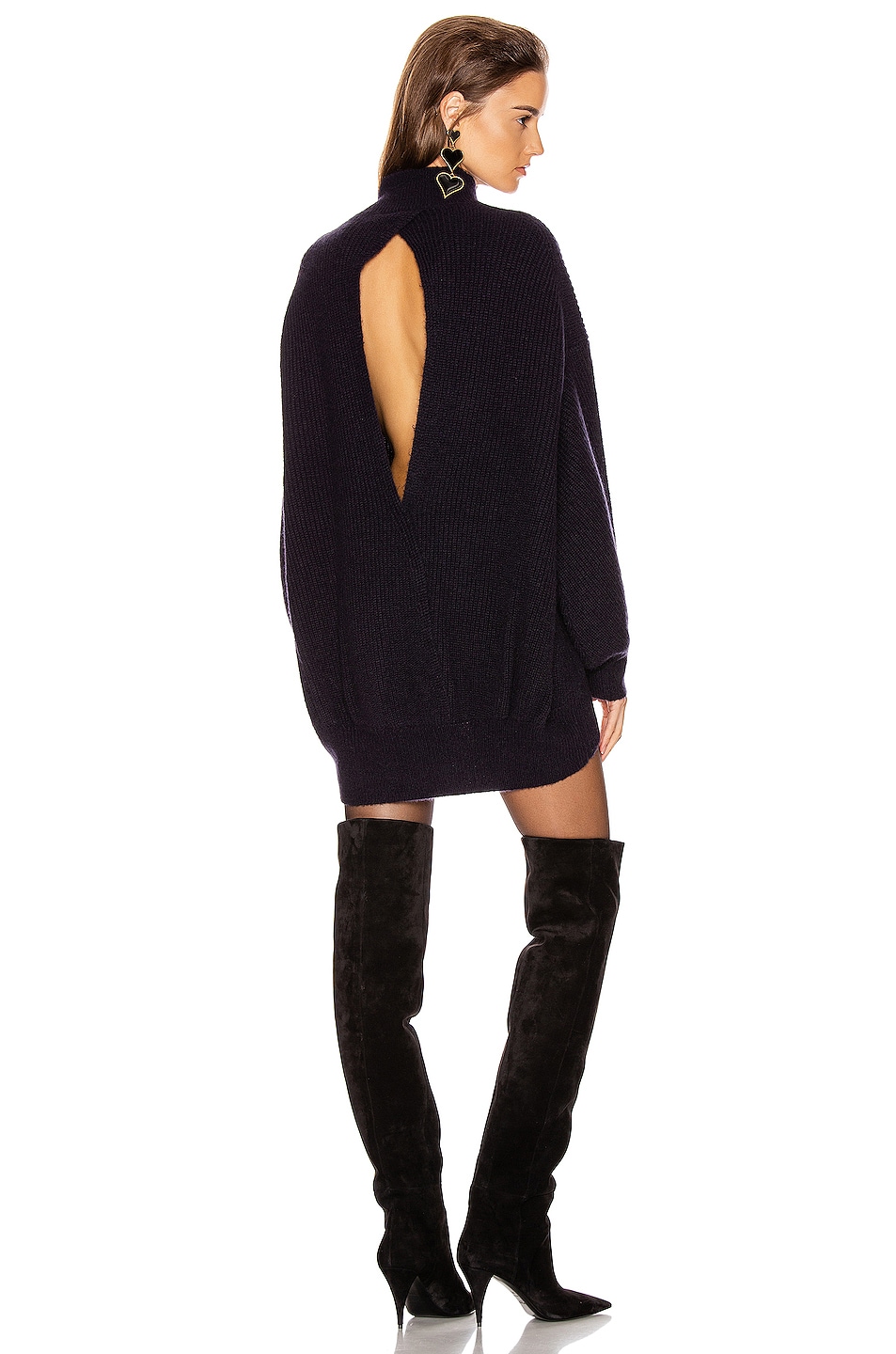 Image 1 of A.L.C. Lafayette Sweater Dress in Midnight