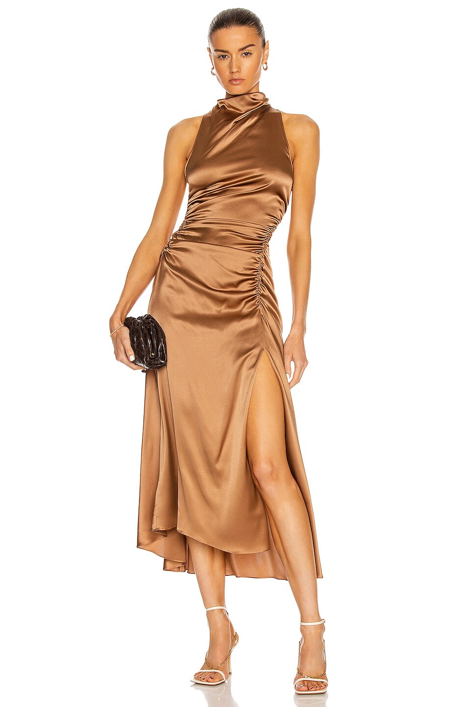 Image 1 of A.L.C. Inez Dress in Toffee