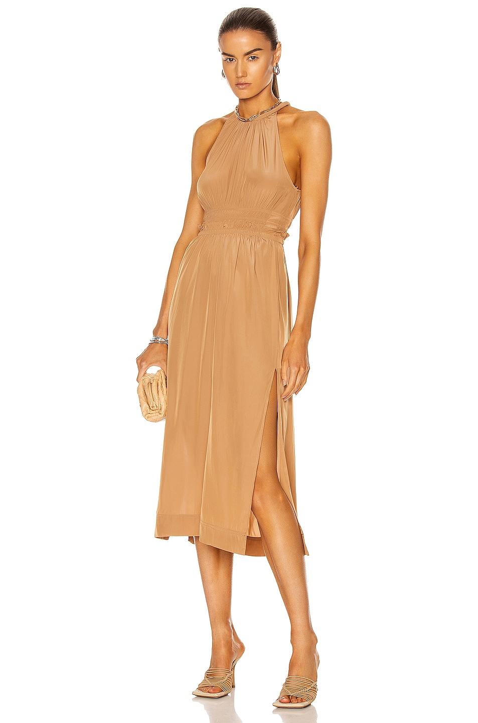 Image 1 of A.L.C. Klara Dress in Toffee