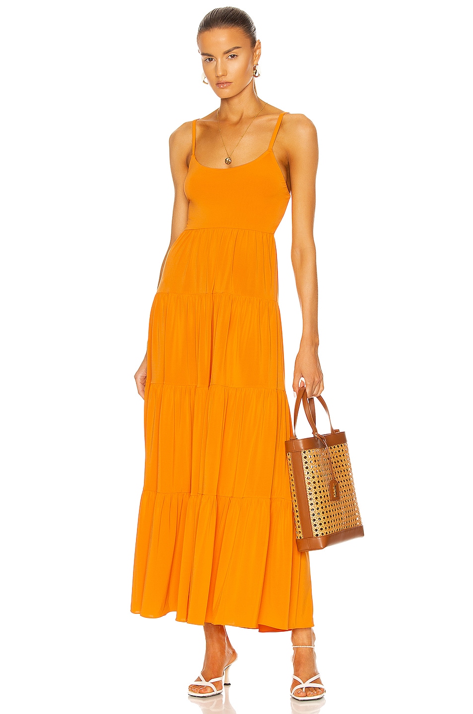 Image 1 of A.L.C. Rosalynn Dress in Saffron