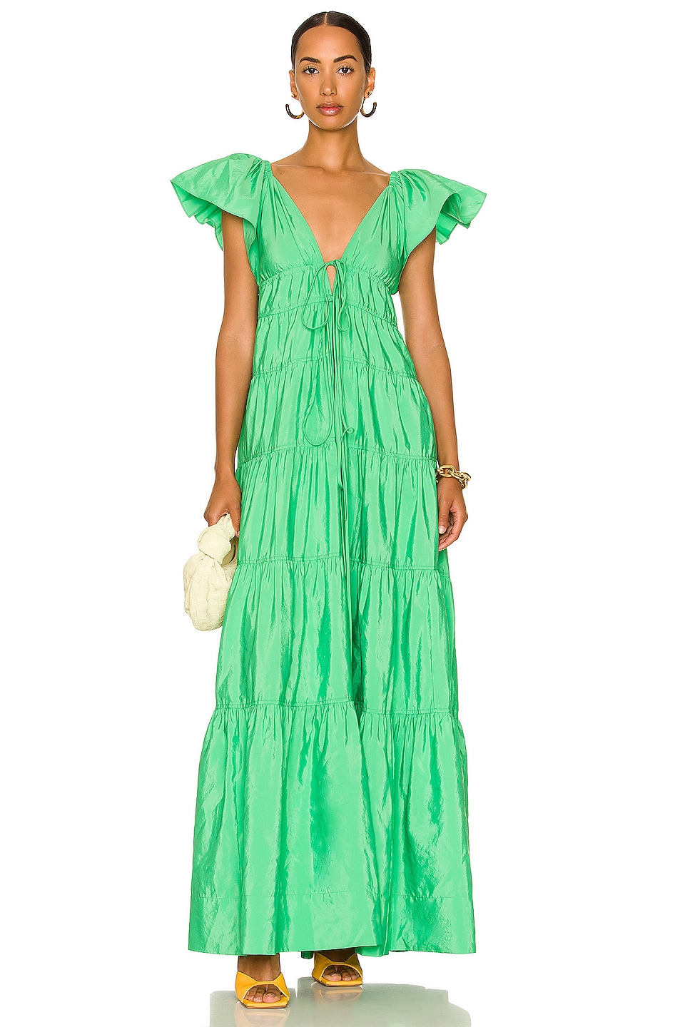 Image 1 of A.L.C. Luca Dress in Lucky Green