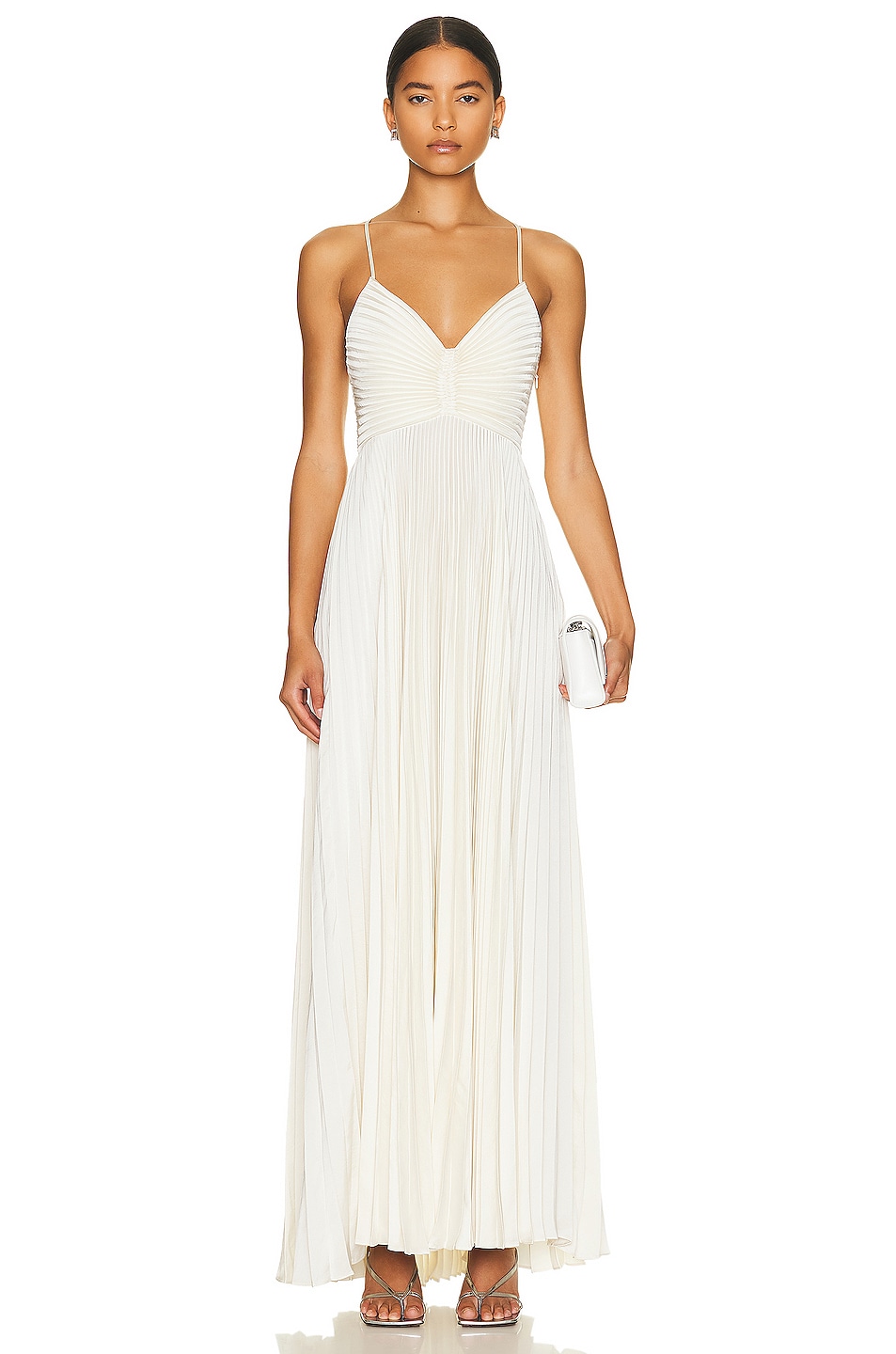 Image 1 of A.L.C. Aries Dress in Whisper White