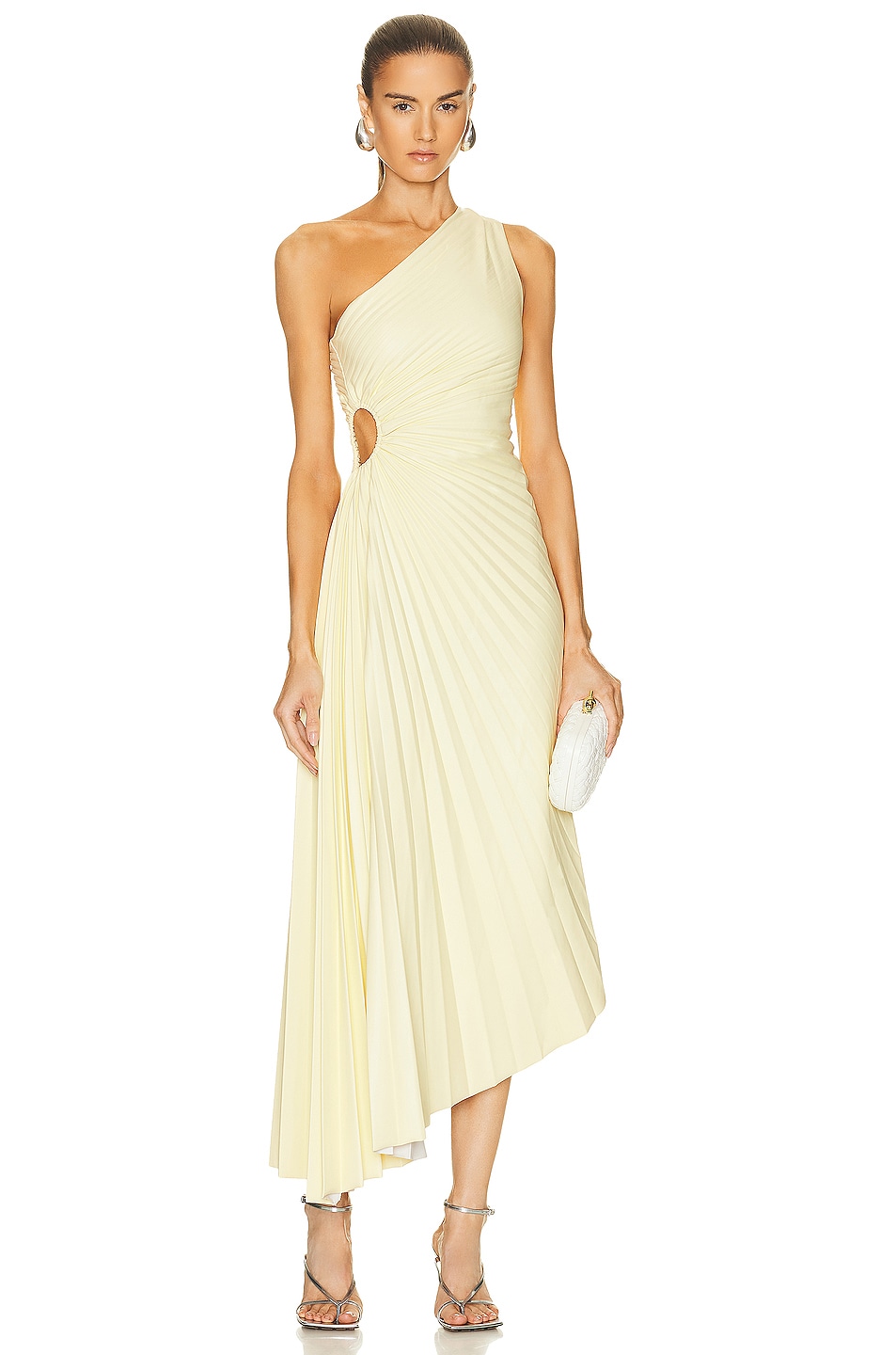 Image 1 of A.L.C. Delfina Dress in Canary