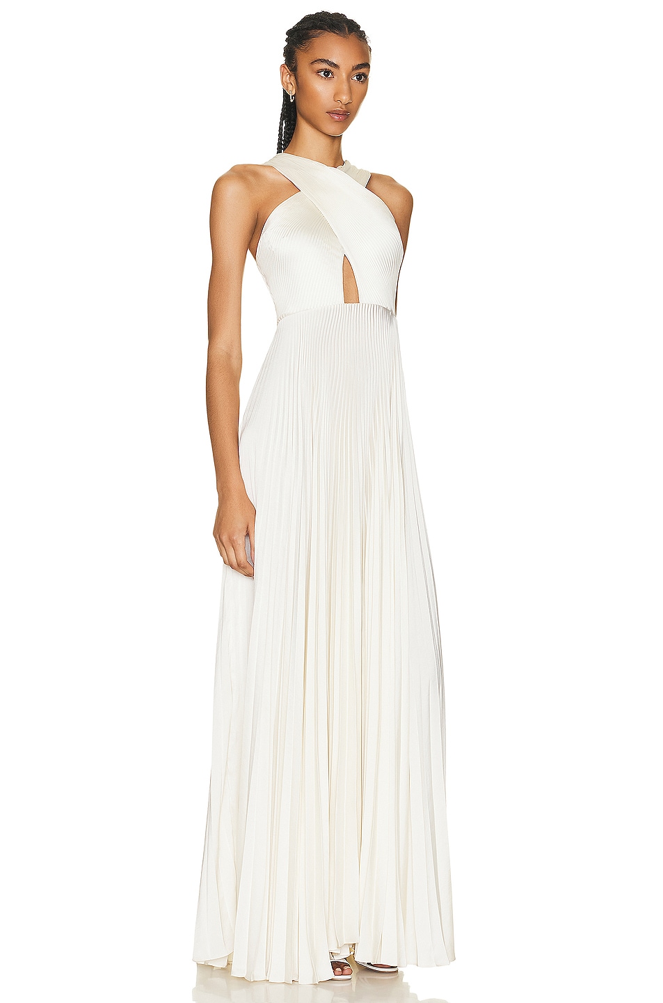 A.L.C. Athena Dress in Whisper White | FWRD