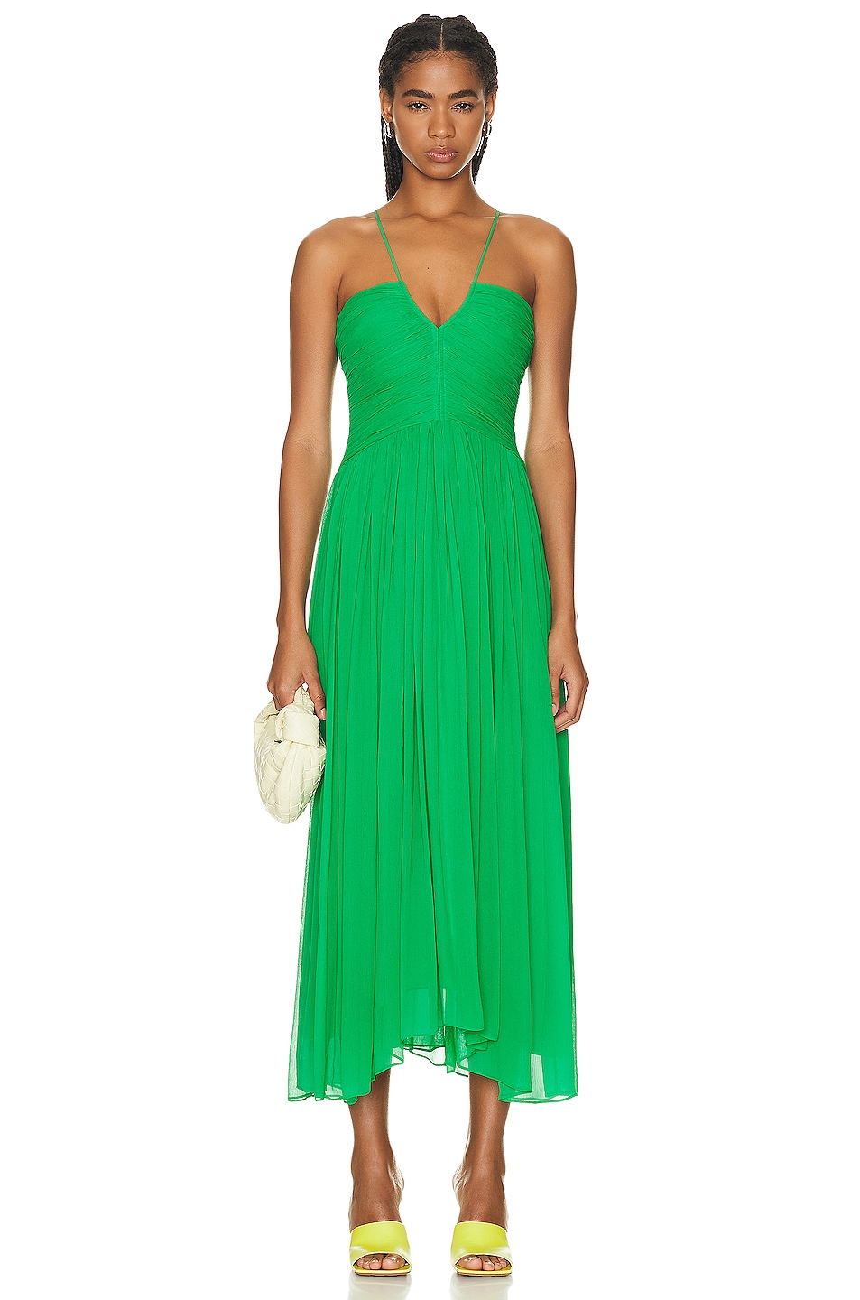 Image 1 of A.L.C. Rumi Dress in Verde