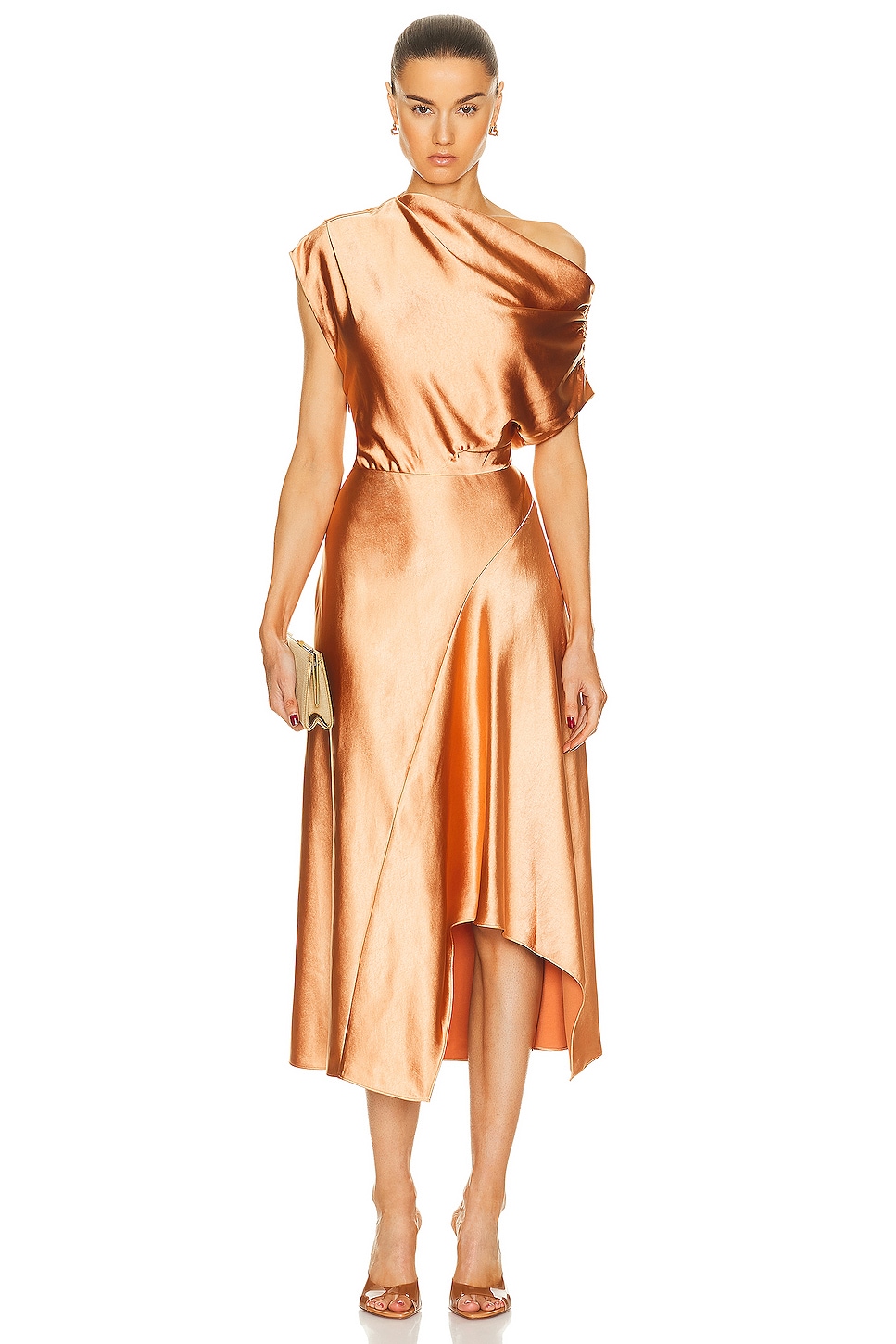Image 1 of A.L.C. Jasmine Dress in Sandstone