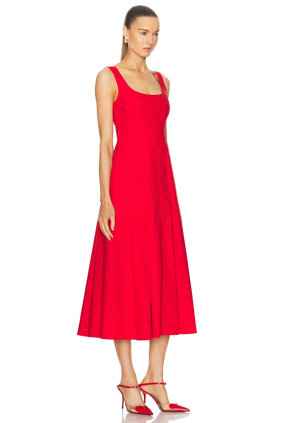 Shop A.l.c Isabel Dress In Rouge