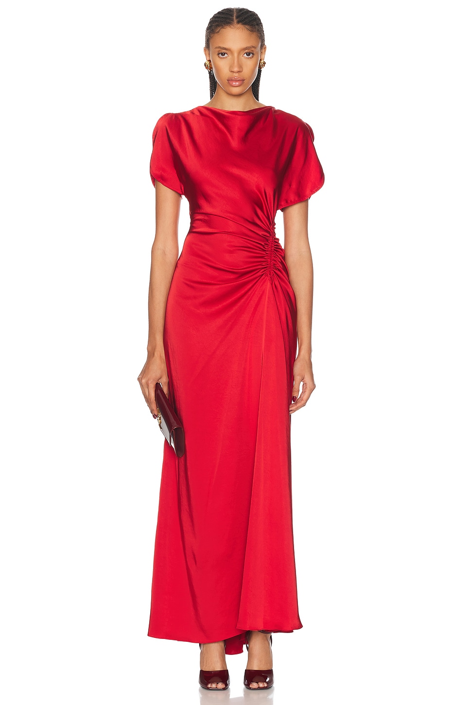 Nadia Gown in Red