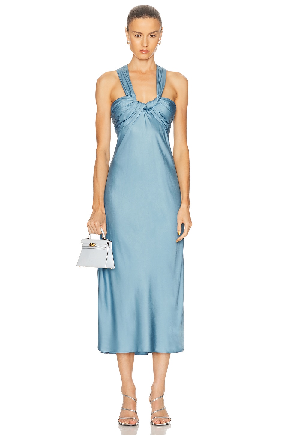 Image 1 of A.L.C. Ivy Dress in Blue Lagoon