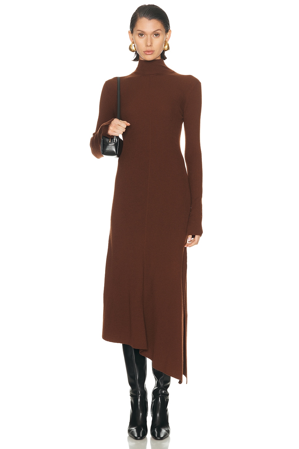 Image 1 of A.L.C. Jett Dress in Brunette