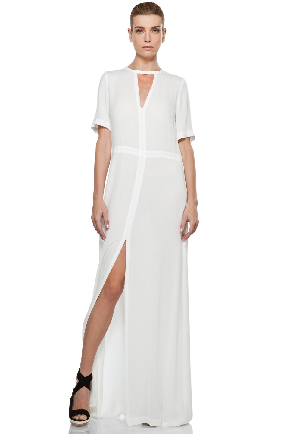 Image 1 of A.L.C. Misch Maxi Dress in White