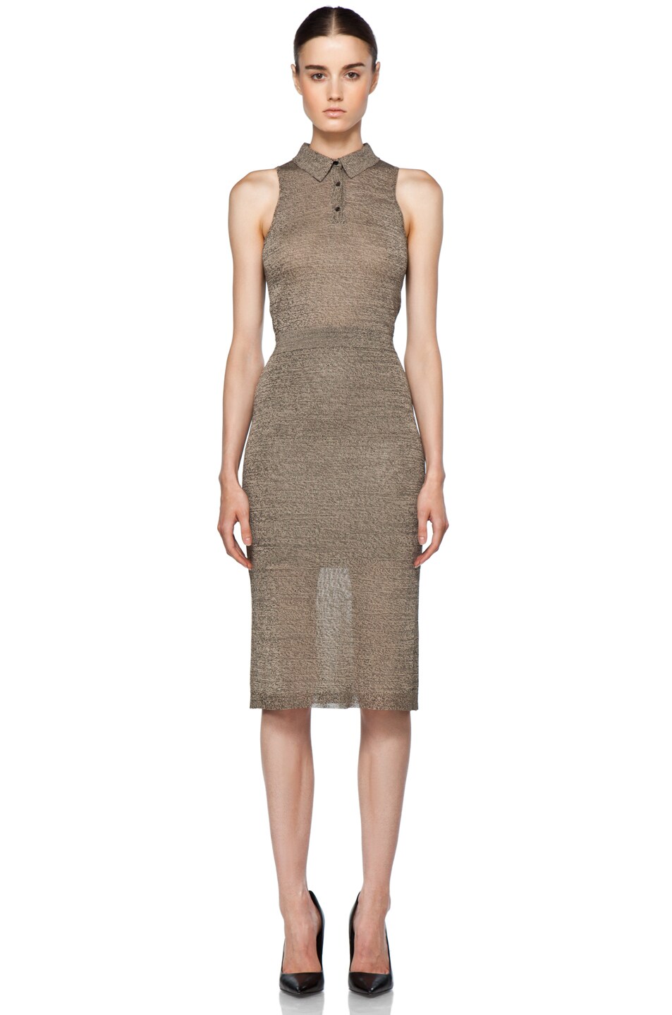 Image 1 of A.L.C. Colette Dress in Nude Heather
