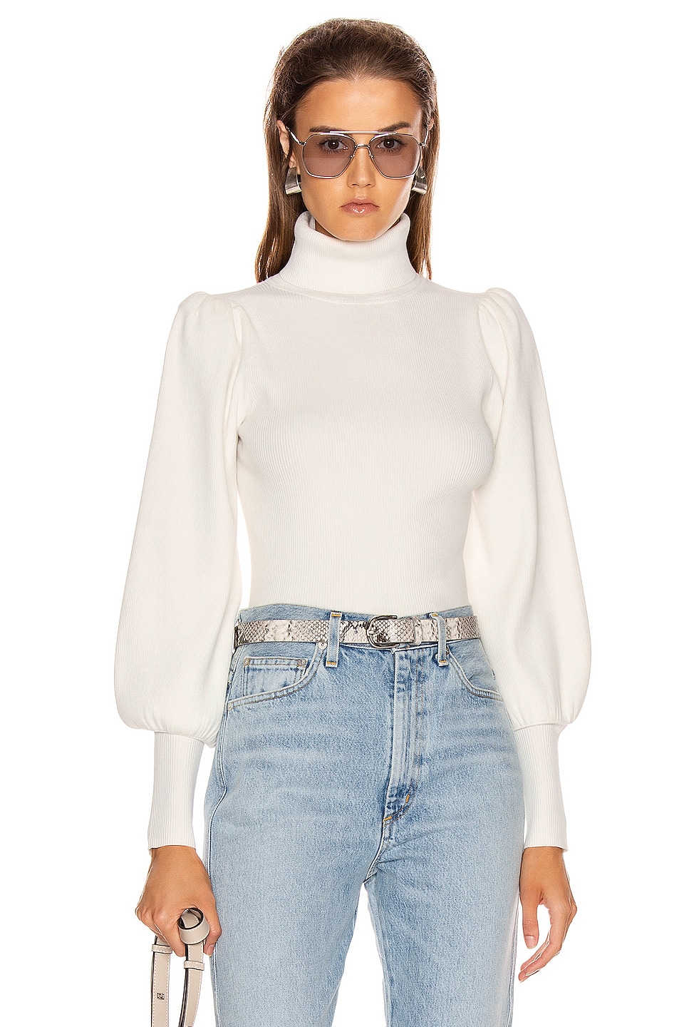 Image 1 of A.L.C. Karla Top in White