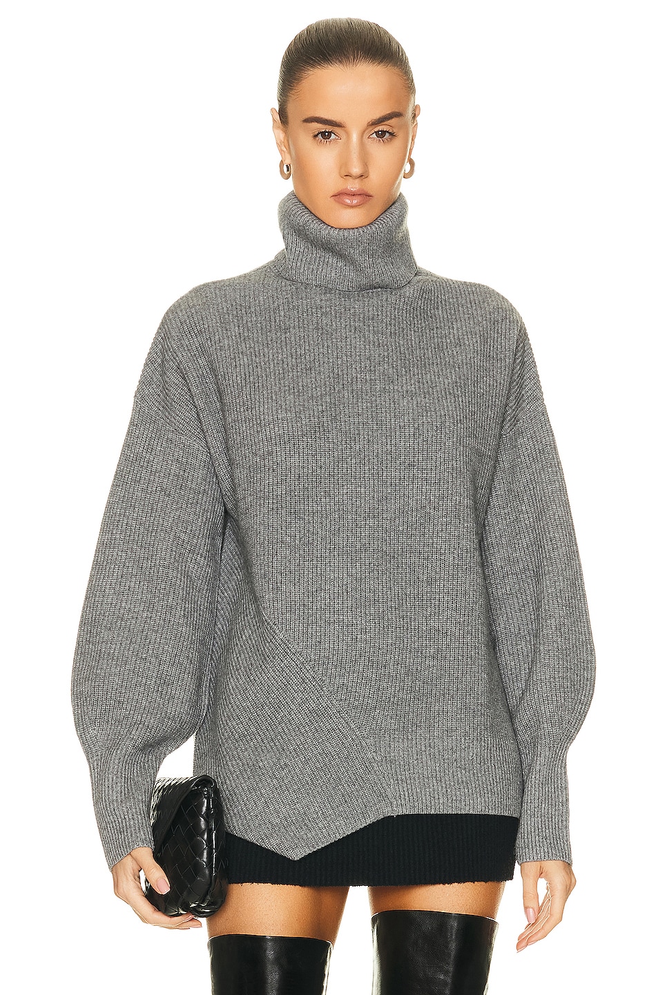 Image 1 of A.L.C. Rory Sweater in Charcoal