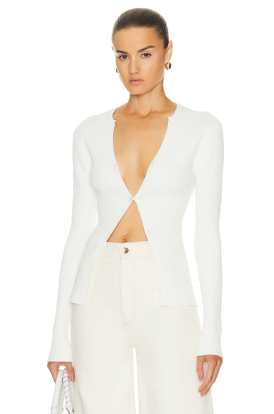 Image 1 of A.L.C. Miller Cardigan in White